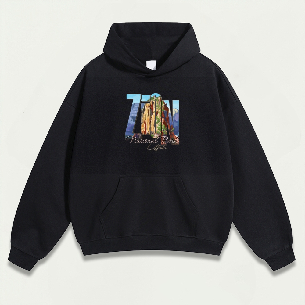 Zion National Park Heavyweight Trail Hoodie-HikeVista