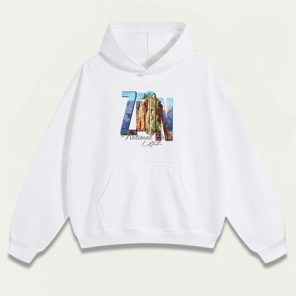 Zion National Park Heavyweight Trail Hoodie-HikeVista