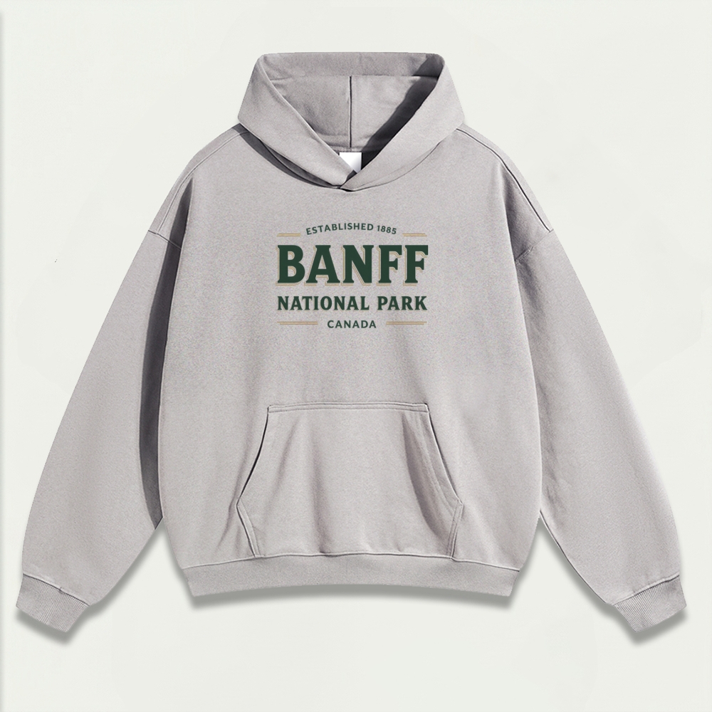 Banff National Park Heavyweight Trail Hoodie-HikeVista