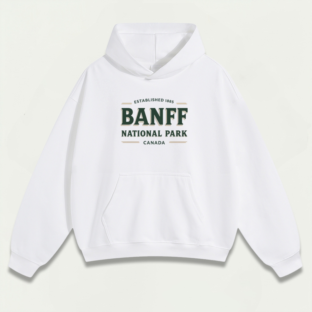 Banff National Park Heavyweight Trail Hoodie-HikeVista