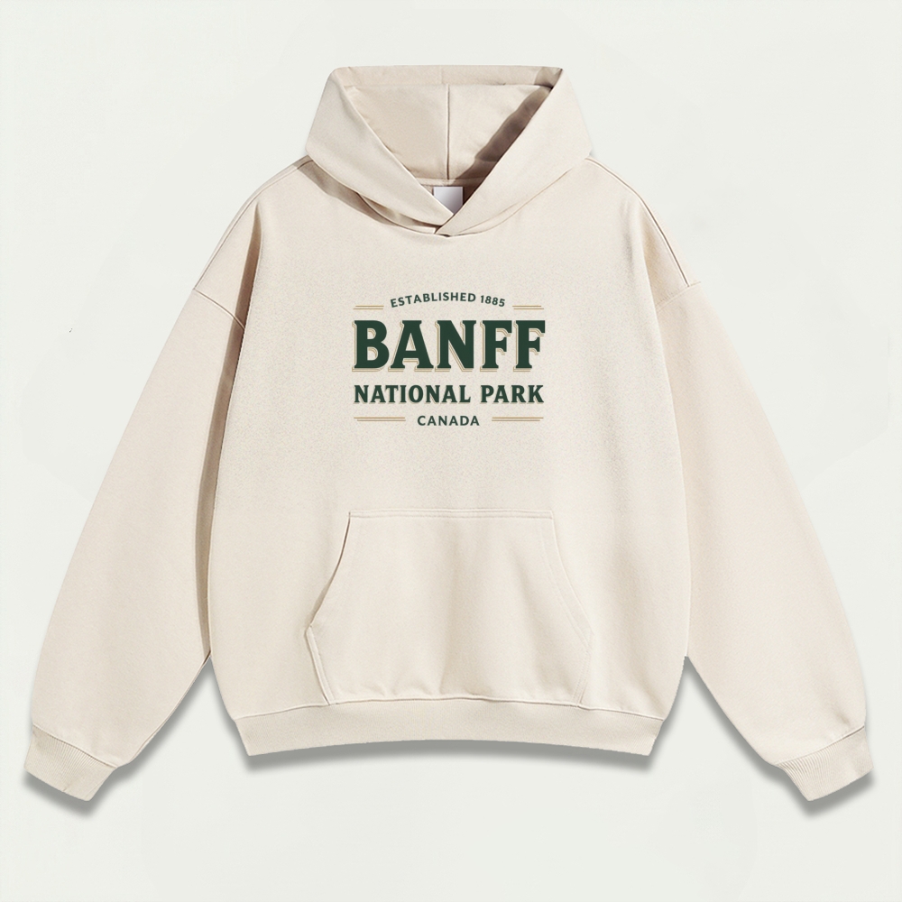 Banff National Park Heavyweight Trail Hoodie-HikeVista