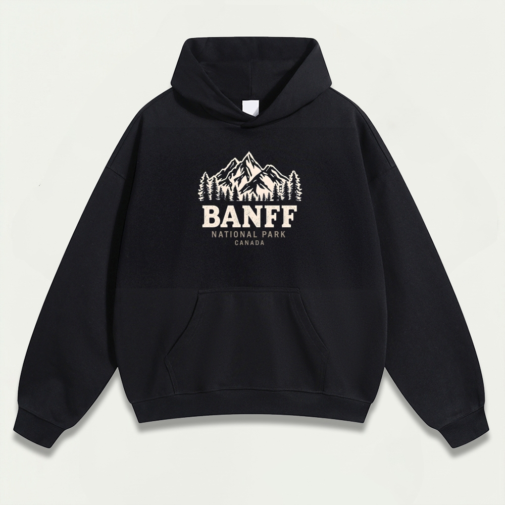 Banff National Park Heavyweight Trail Hoodie-HikeVista