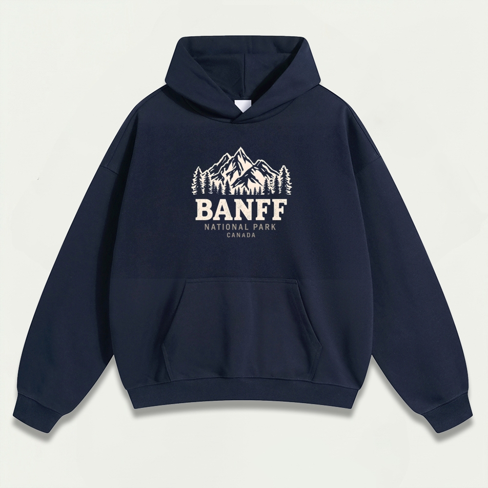 Banff National Park Heavyweight Trail Hoodie-HikeVista