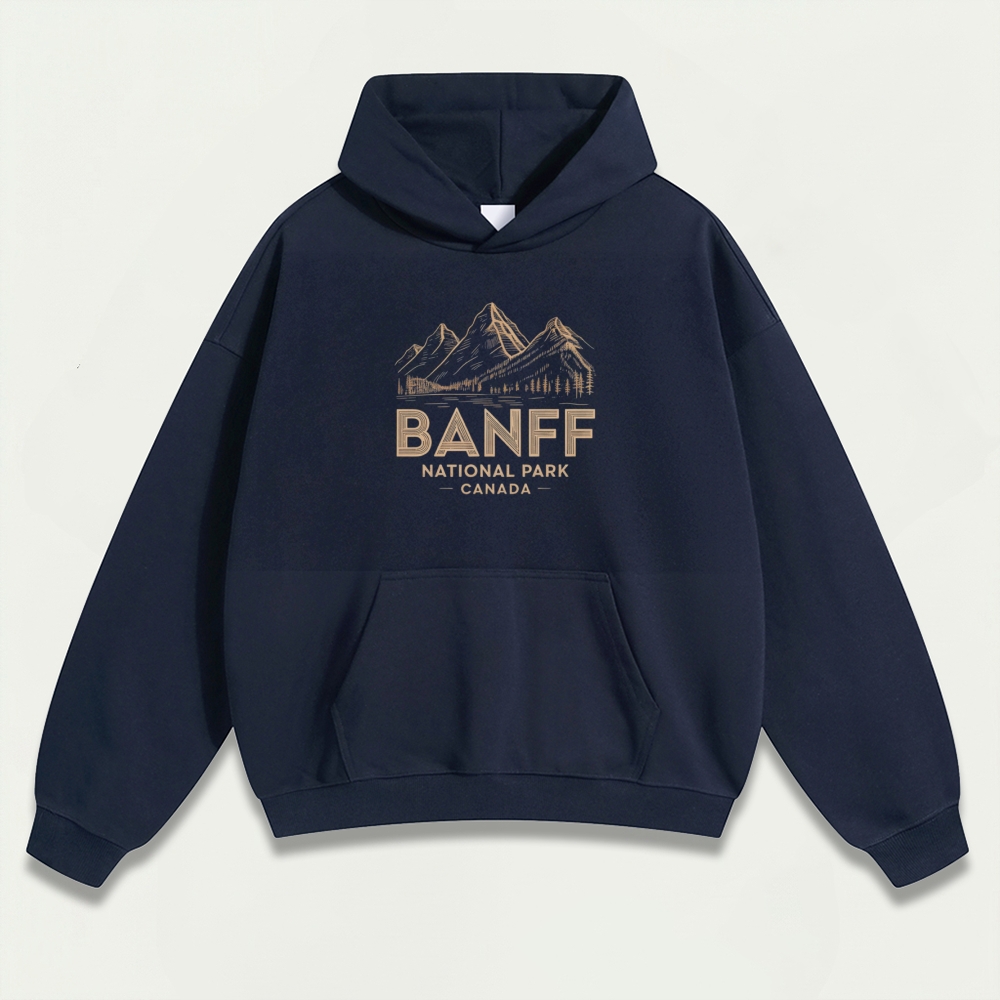 Banff National Park Heavyweight Trail Hoodie-HikeVista