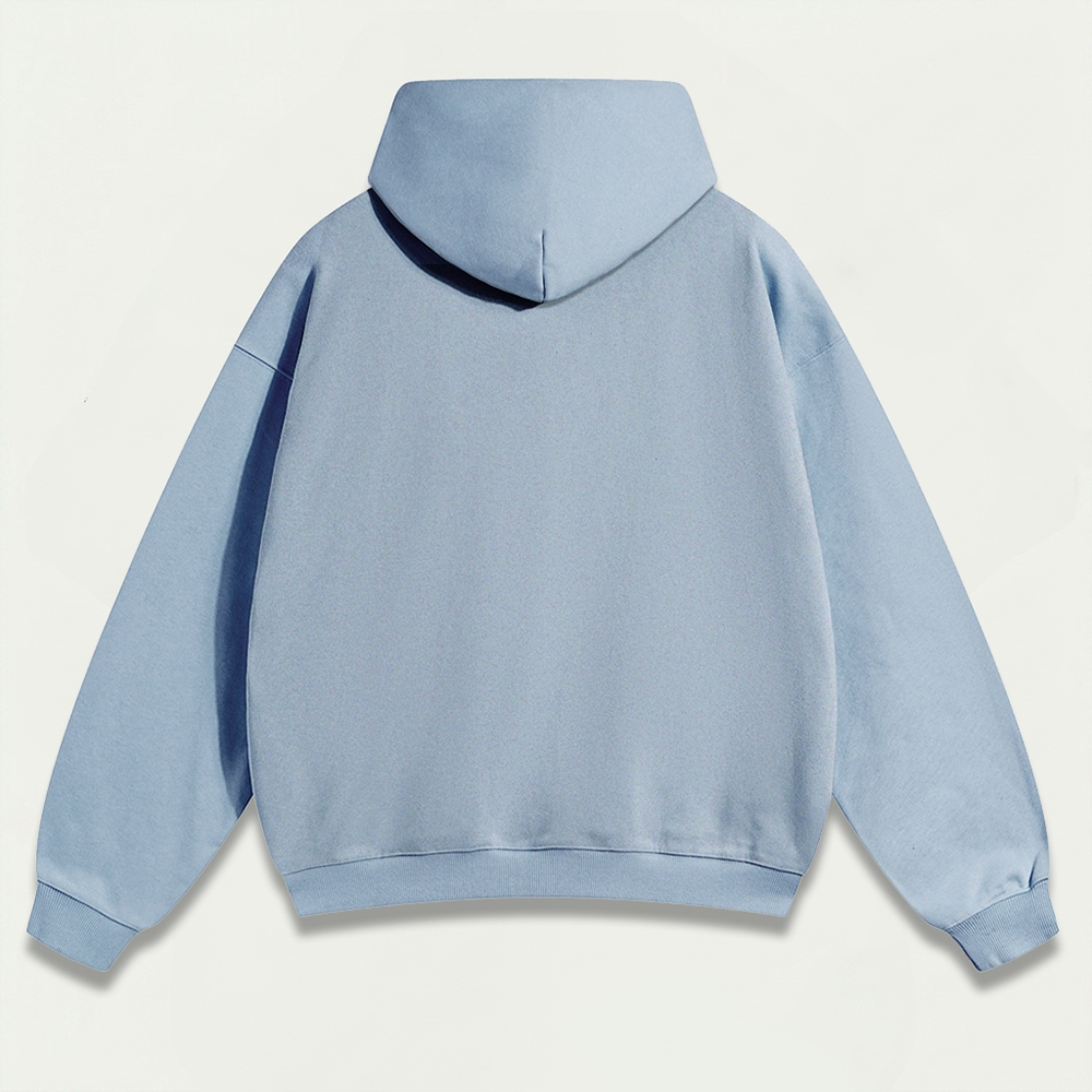 Bee Flower Heavyweight Plant Hoodie-HikeVista