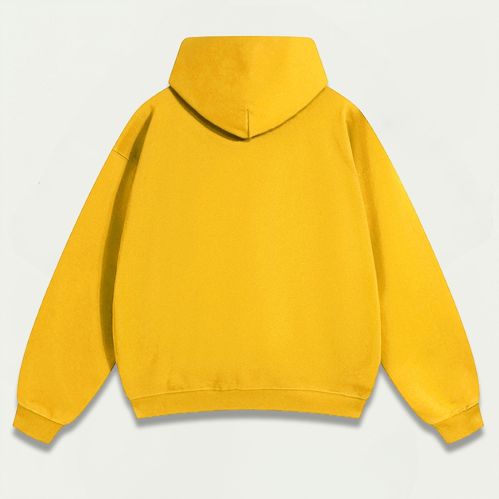 Bee Flower Heavyweight Plant Hoodie-HikeVista