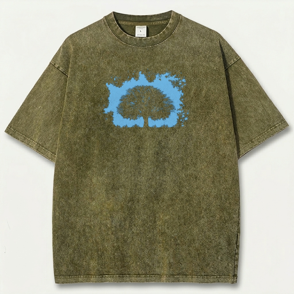 A Tree Vintage Organic Cotton Plant Tee-HikeVista