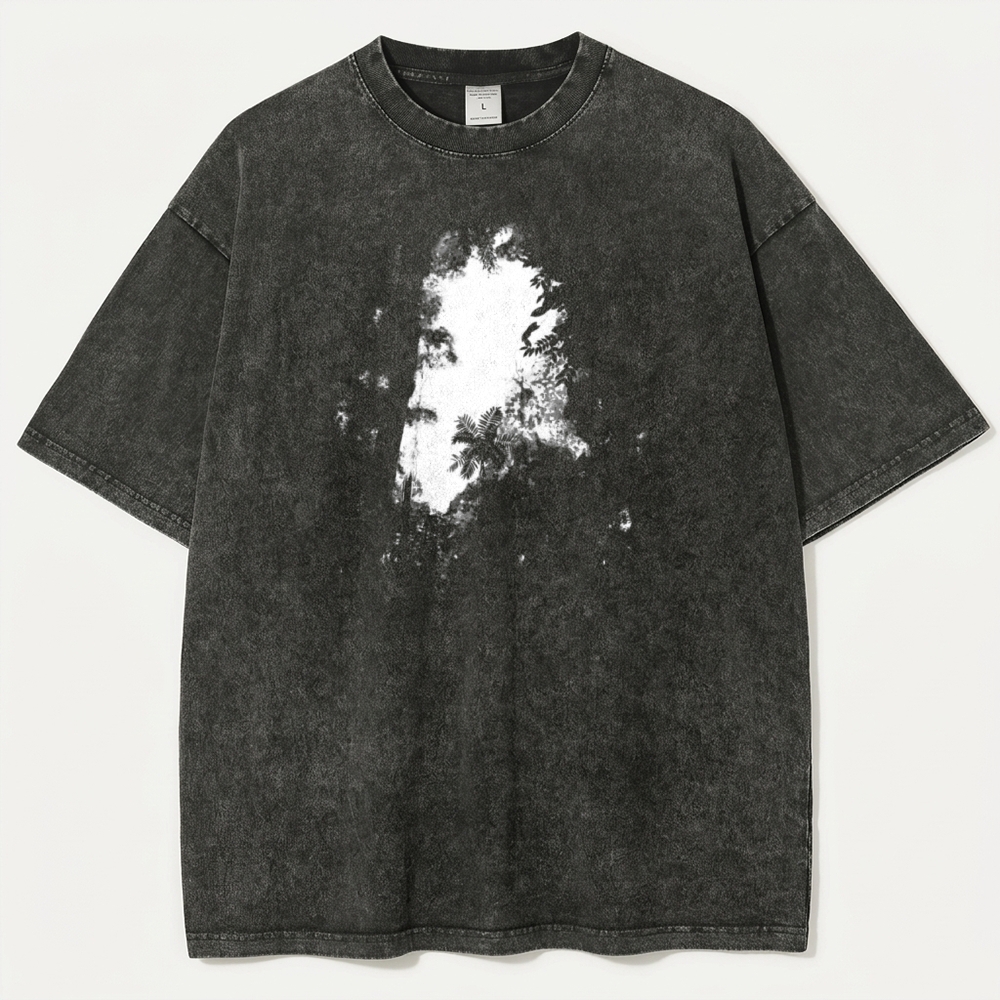 Forest Sky Vintage Organic Cotton Hiking Tee-HikeVista