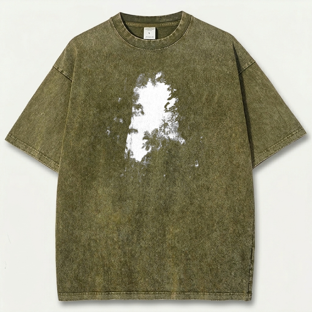 Forest Sky Vintage Organic Cotton Hiking Tee-HikeVista