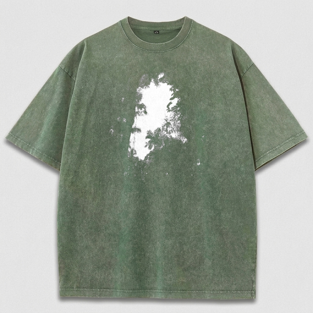 Forest Sky Vintage Organic Cotton Hiking Tee-HikeVista