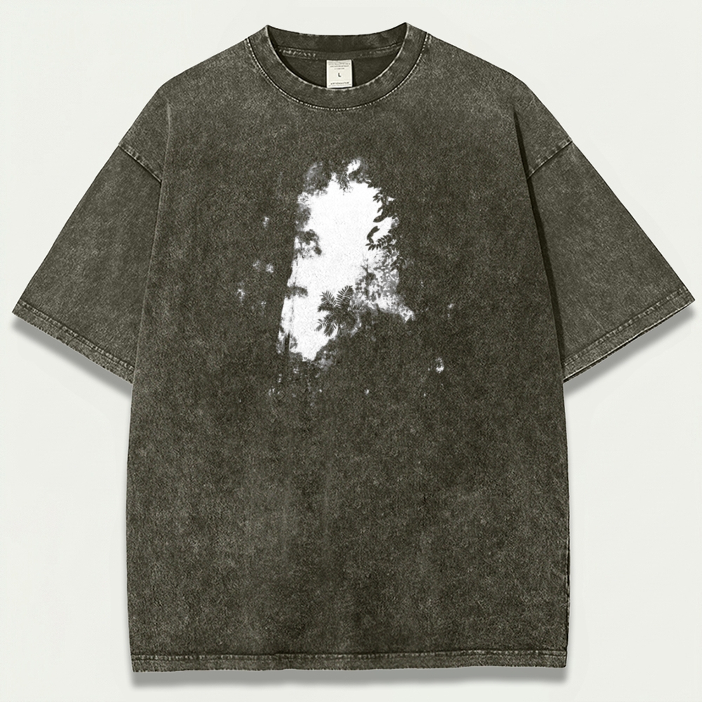 Forest Sky Vintage Organic Cotton Hiking Tee-HikeVista