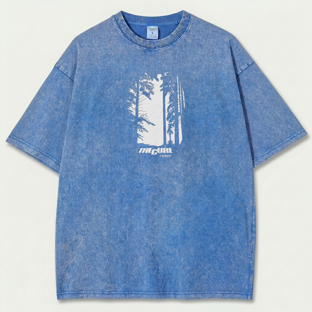 The Cure A Forest Vintage Organic Cotton Trail Tee-HikeVista