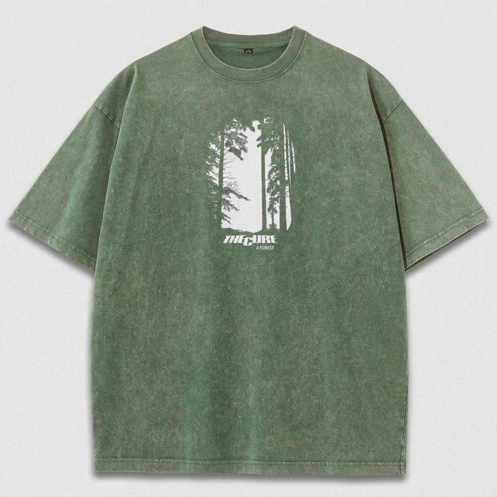 The Cure A Forest Vintage Organic Cotton Trail Tee-HikeVista