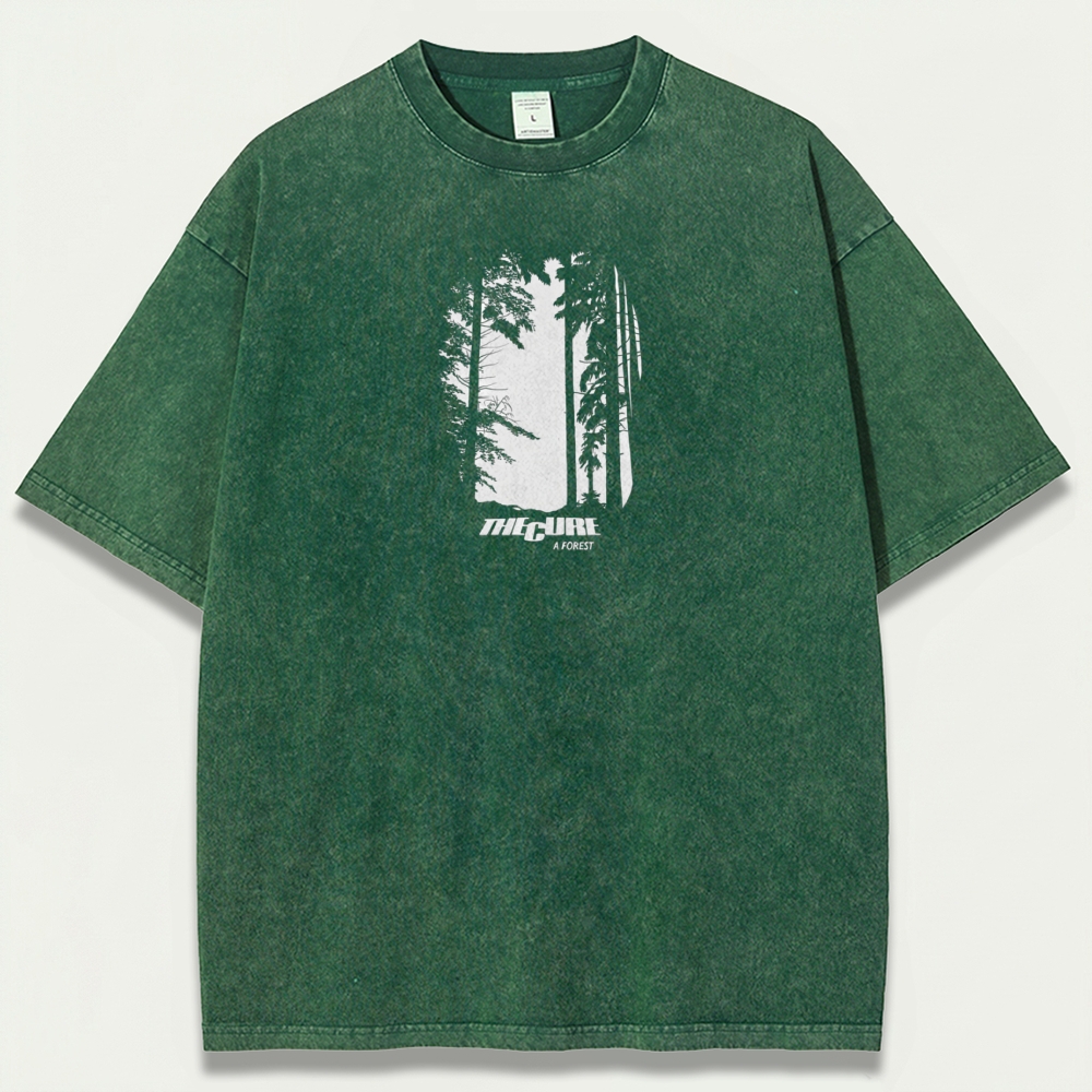 The Cure A Forest Vintage Organic Cotton Trail Tee-HikeVista