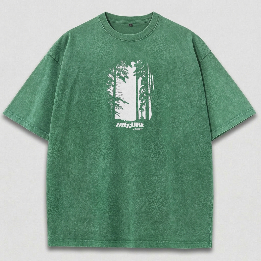 The Cure A Forest Vintage Organic Cotton Trail Tee-HikeVista