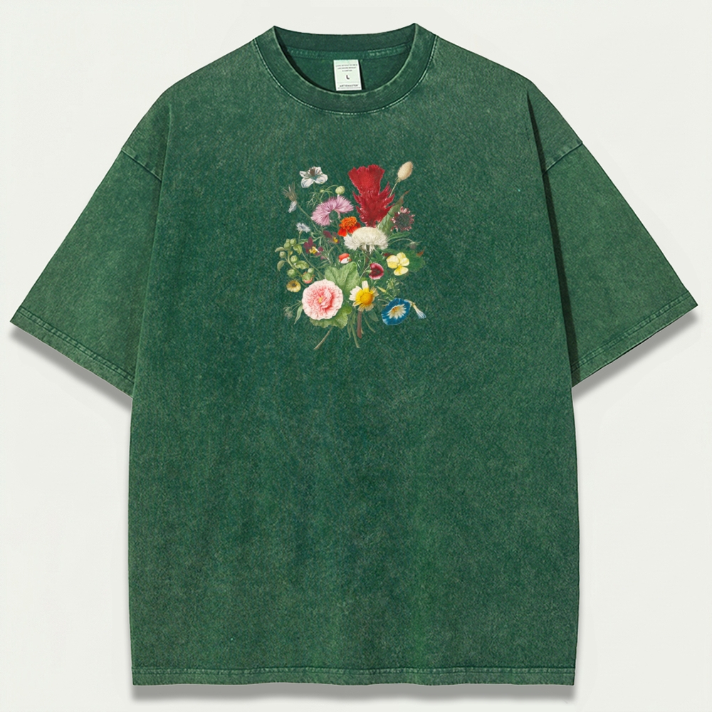 Wildflower Vintage Organic Cotton Plant Tee-HikeVista