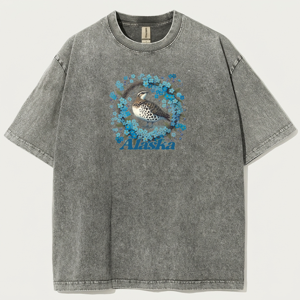 Alaska Vintage Organic Cotton Trail Tee-HikeVista