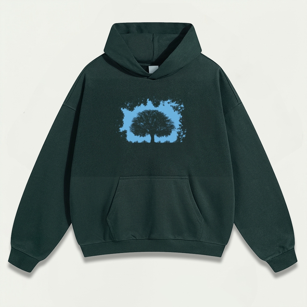 A Tree Heavyweight Plant Hoodie-HikeVista