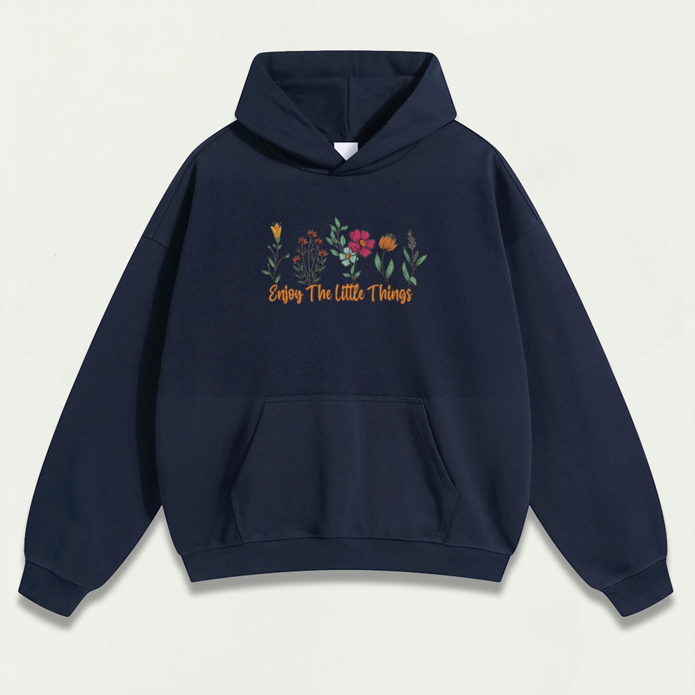 Wildflower Heavyweight Plant Hoodie-HikeVista