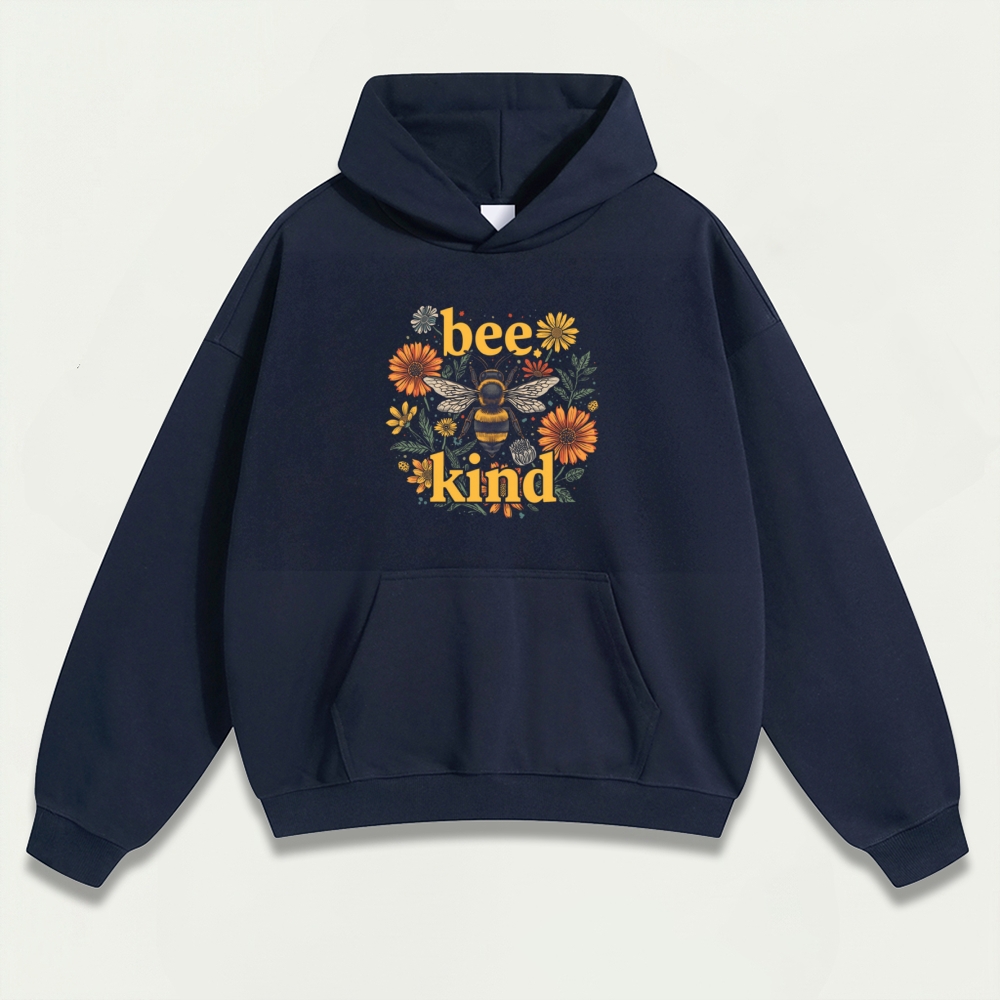 Bee Kind Heavyweight Hiking Hoodie-HikeVista