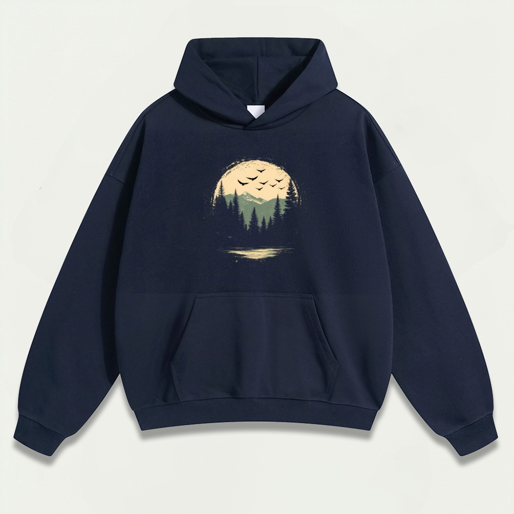 Forest Lake Heavyweight Trail Hoodie-HikeVista