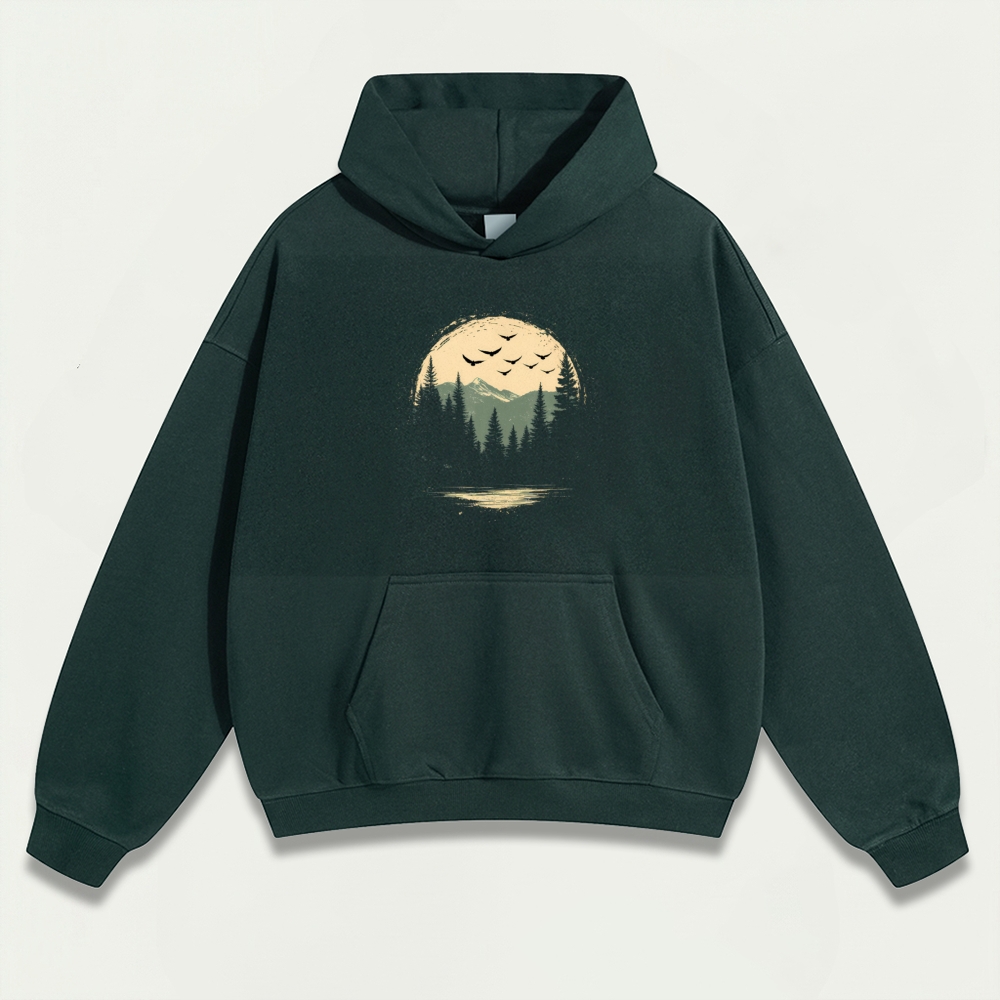 Forest Lake Heavyweight Trail Hoodie-HikeVista