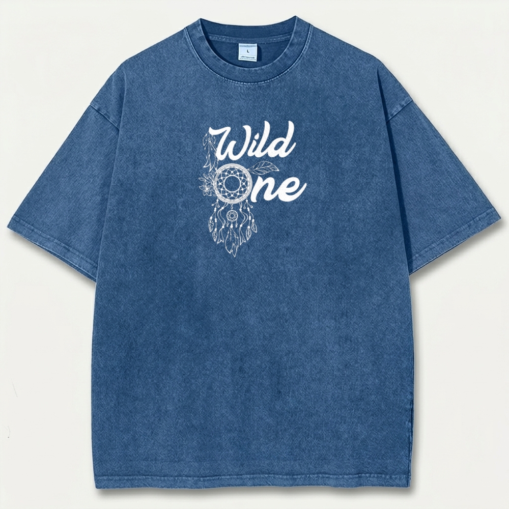Wild One Vintage Organic Cotton Hiking Tee-HikeVista
