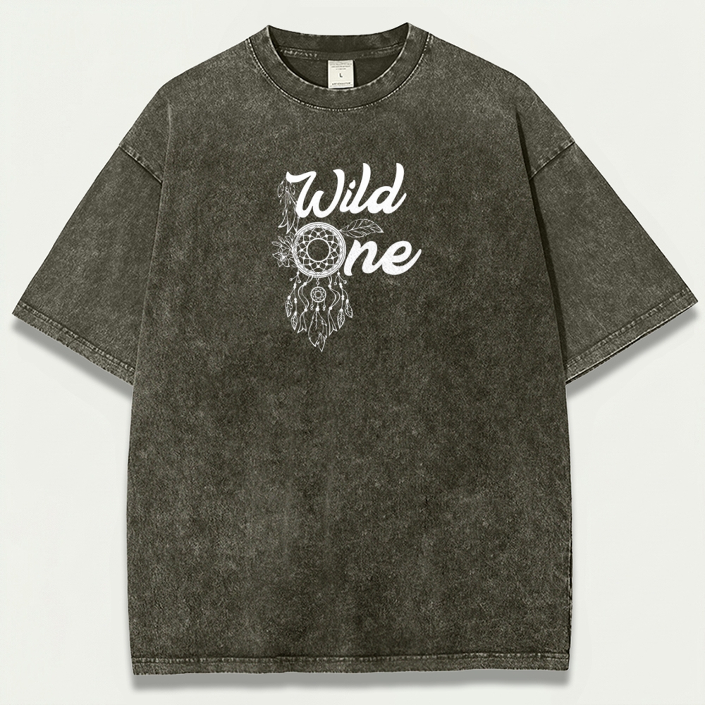 Wild One Vintage Organic Cotton Hiking Tee-HikeVista