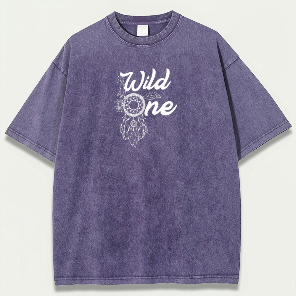 Wild One Vintage Organic Cotton Hiking Tee-HikeVista