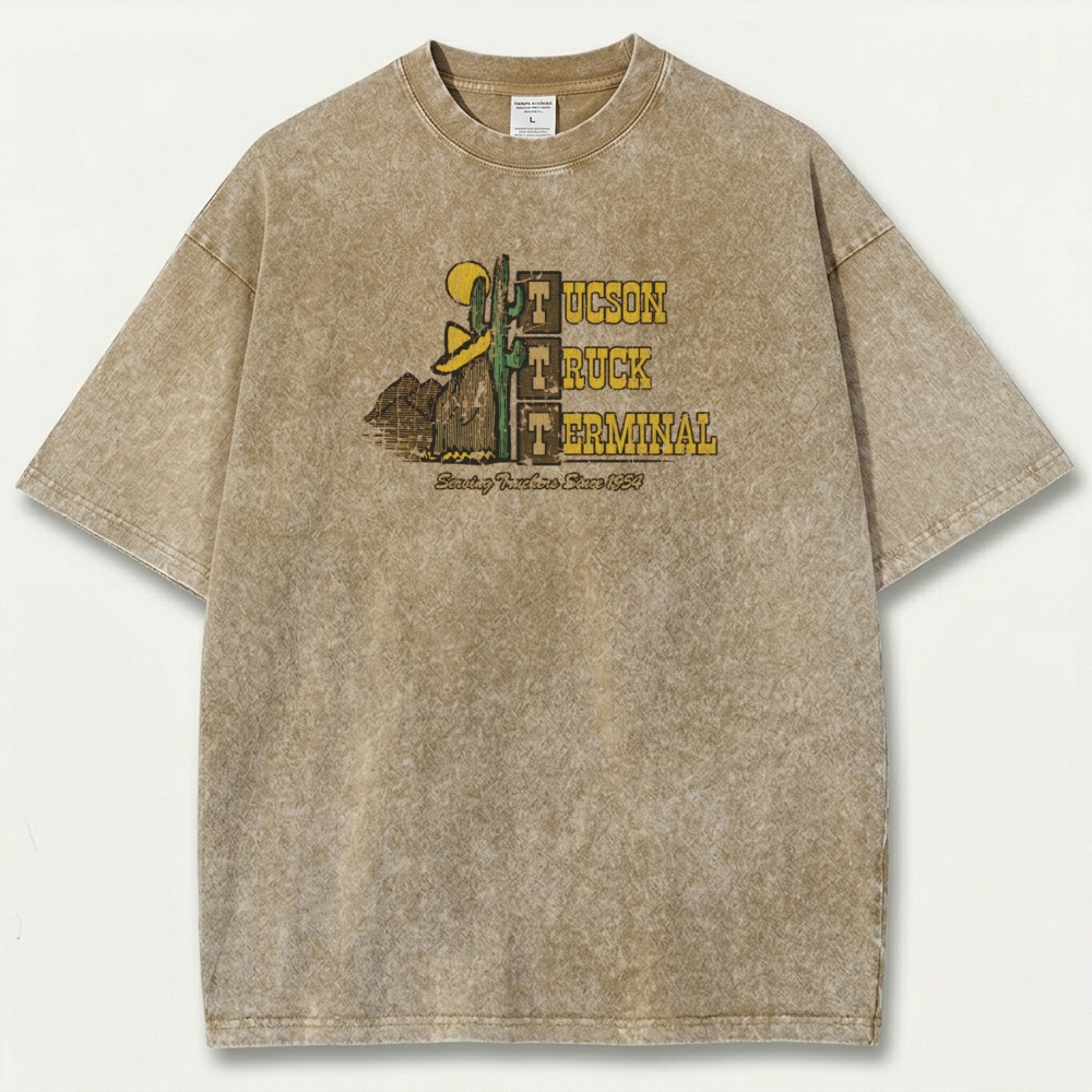 Tucson Truck Terminal Vintage Organic Cotton Trail Tee-HikeVista