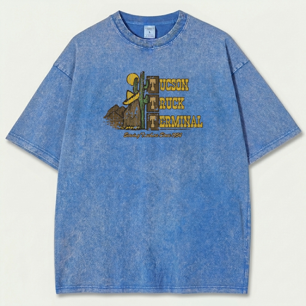 Tucson Truck Terminal Vintage Organic Cotton Trail Tee-HikeVista