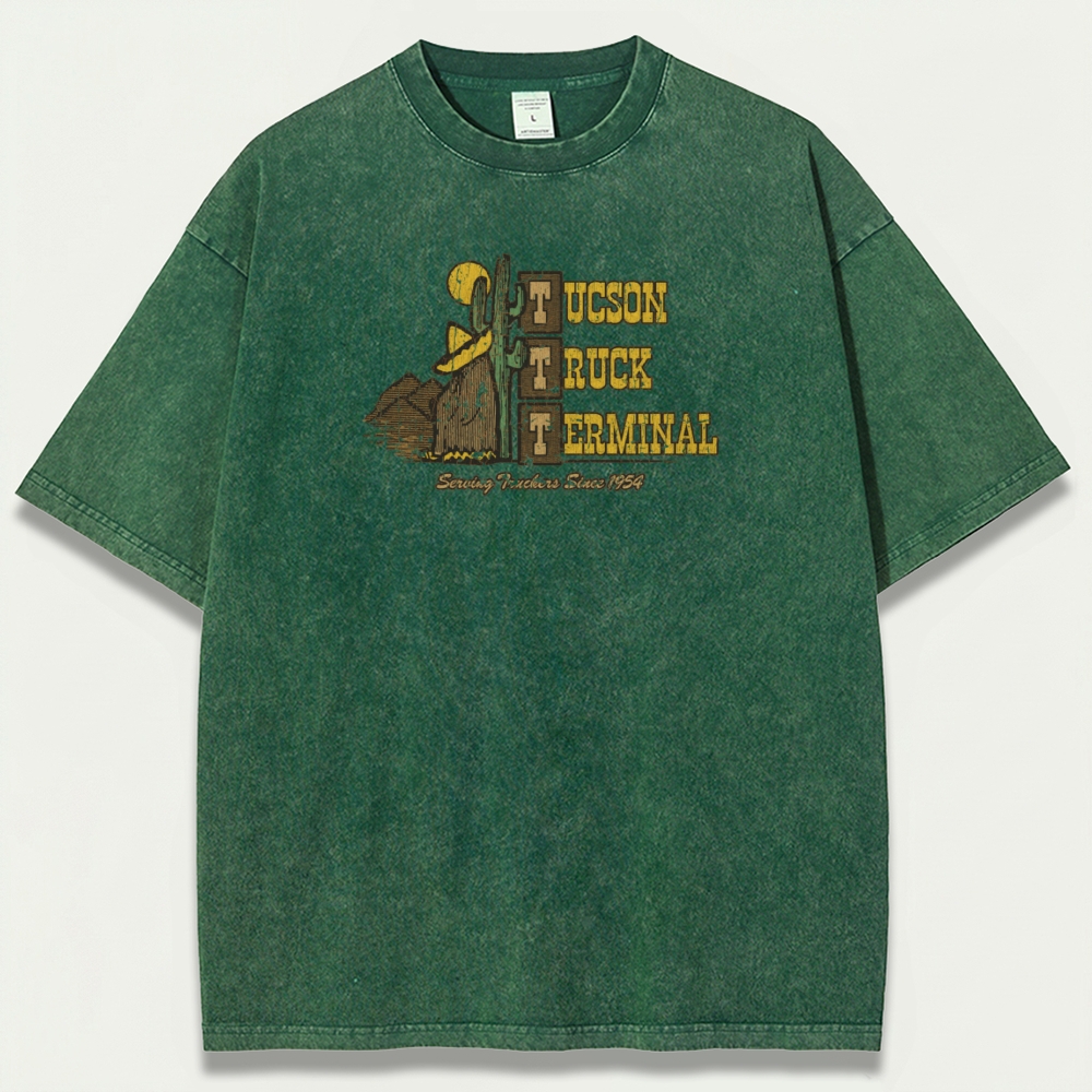 Tucson Truck Terminal Vintage Organic Cotton Trail Tee-HikeVista