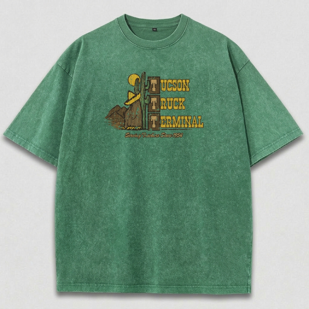 Tucson Truck Terminal Vintage Organic Cotton Trail Tee-HikeVista