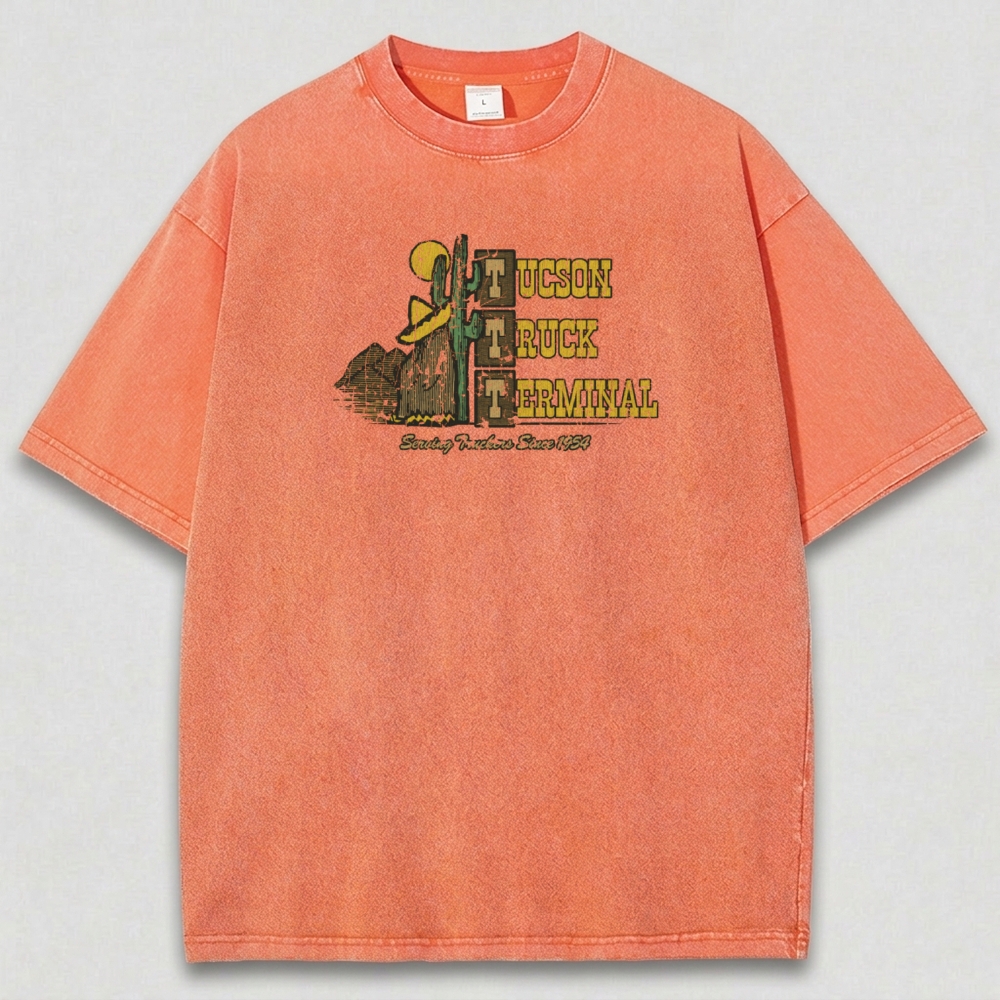 Tucson Truck Terminal Vintage Organic Cotton Trail Tee-HikeVista