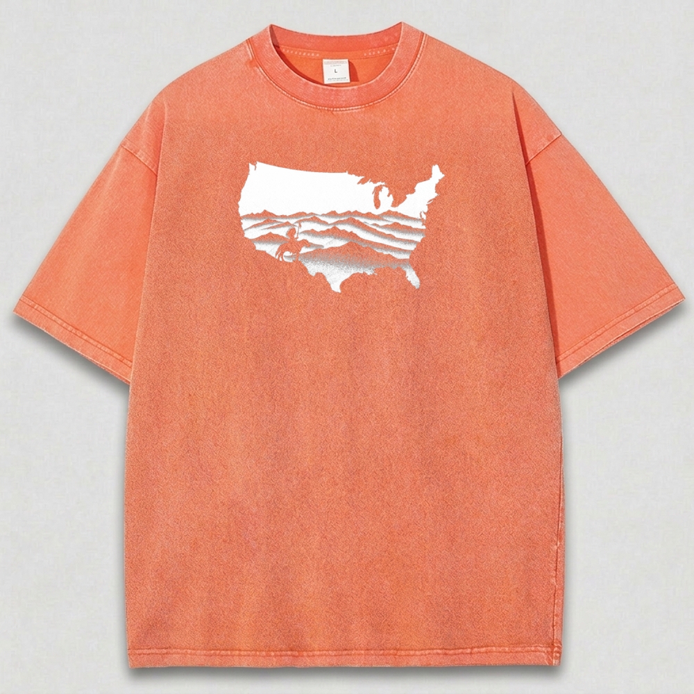 Native American Vintage Organic Cotton Trail Tee-HikeVista