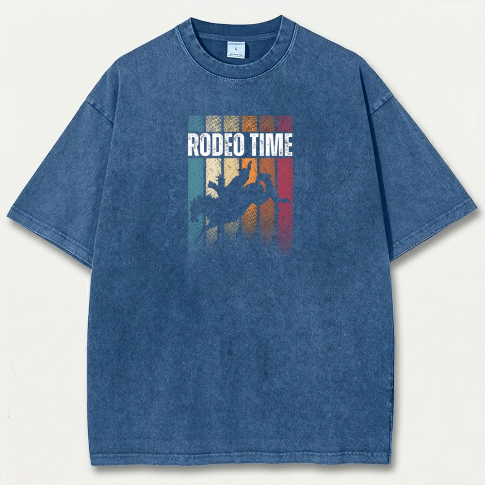 Western Ride Vintage Organic Cotton Hiking Tee-HikeVista