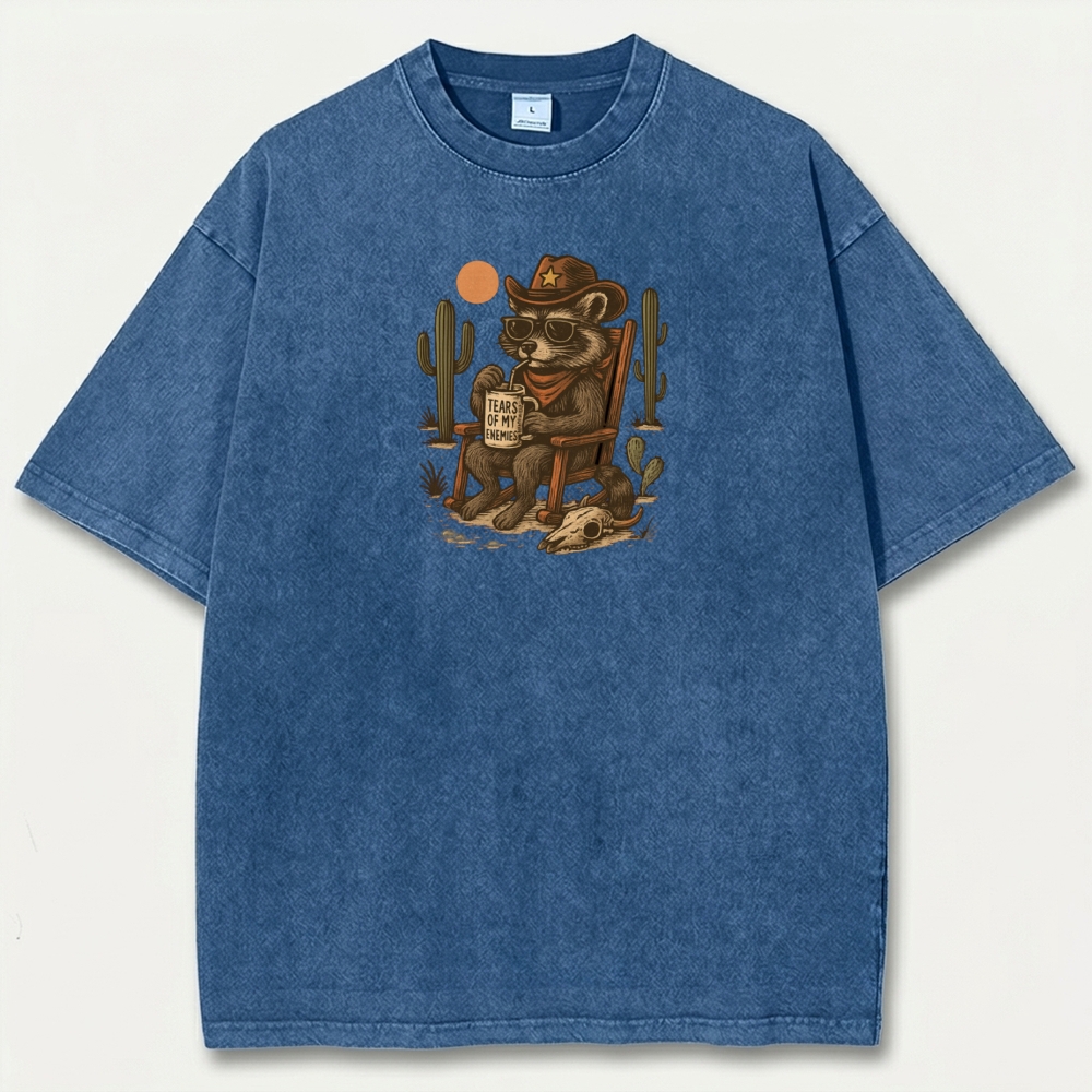 Western Vintage Organic Cotton Hiking Tee-HikeVista