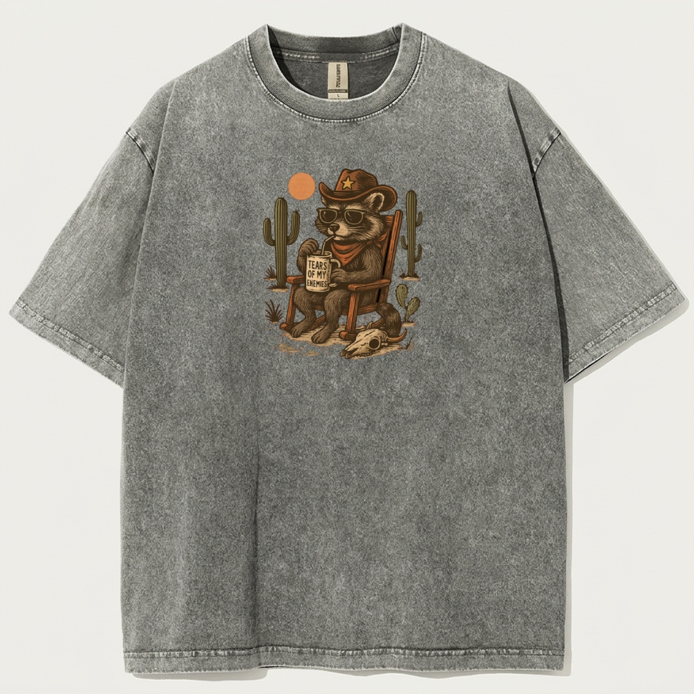 Western Vintage Organic Cotton Hiking Tee-HikeVista