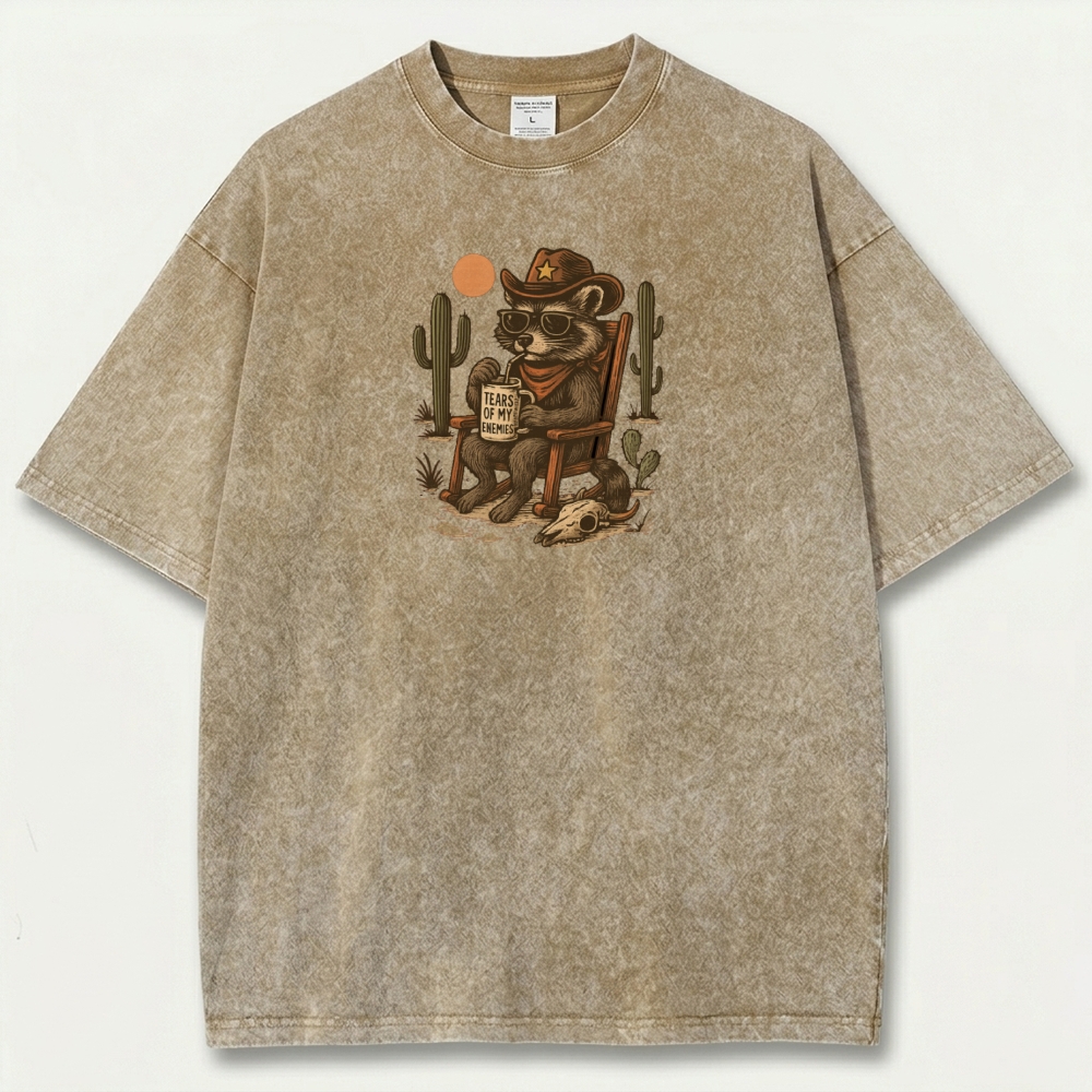 Western Vintage Organic Cotton Hiking Tee-HikeVista