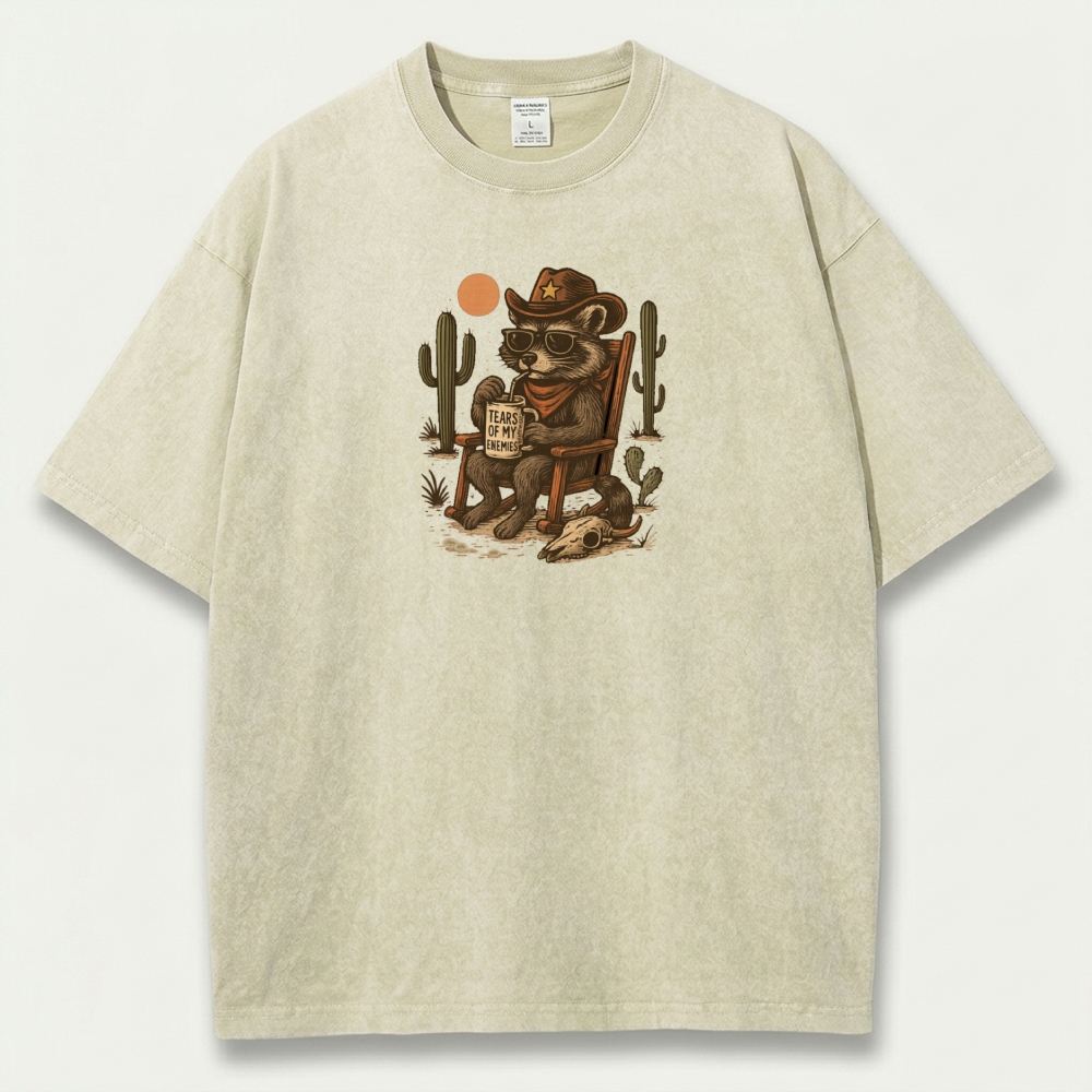 Western Vintage Organic Cotton Hiking Tee-HikeVista