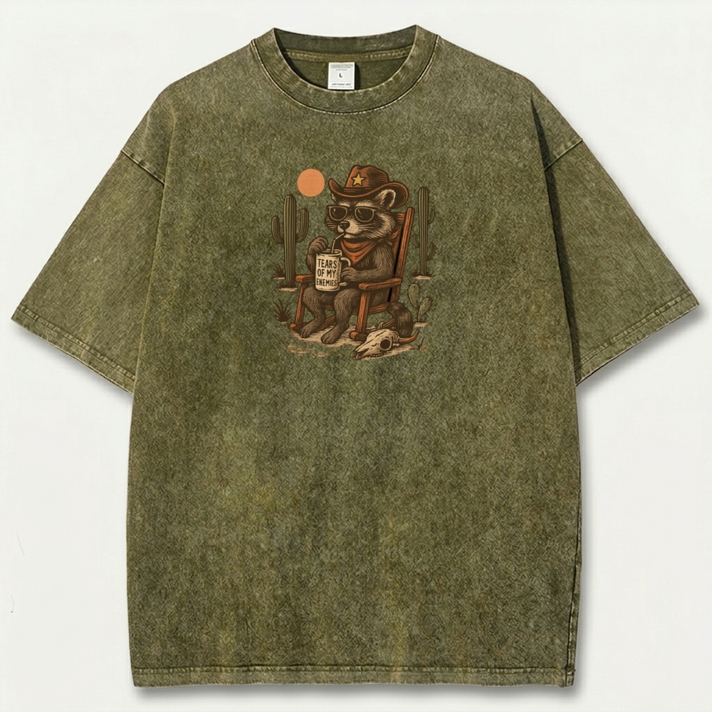 Western Vintage Organic Cotton Hiking Tee-HikeVista