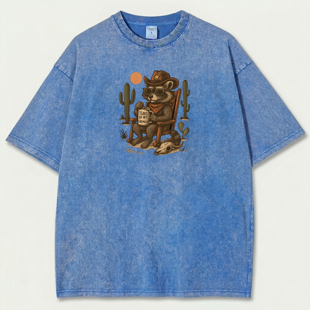 Western Vintage Organic Cotton Hiking Tee-HikeVista