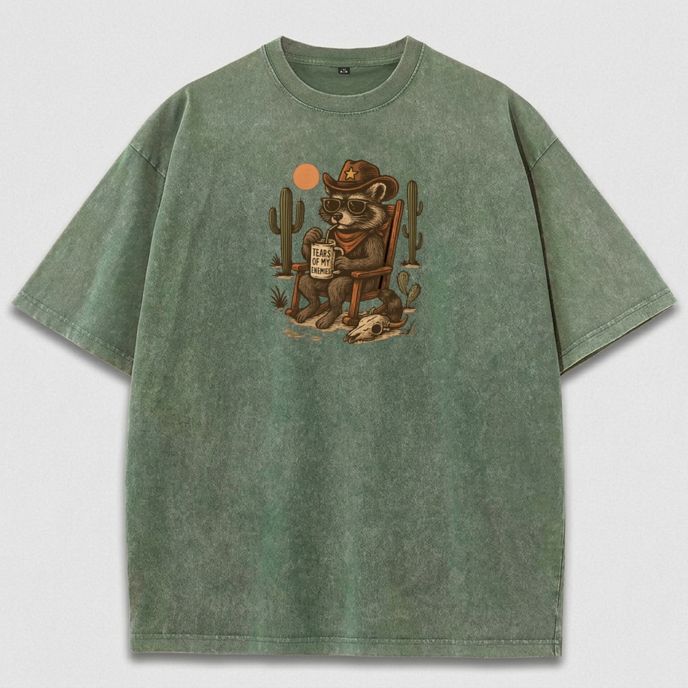 Western Vintage Organic Cotton Hiking Tee-HikeVista