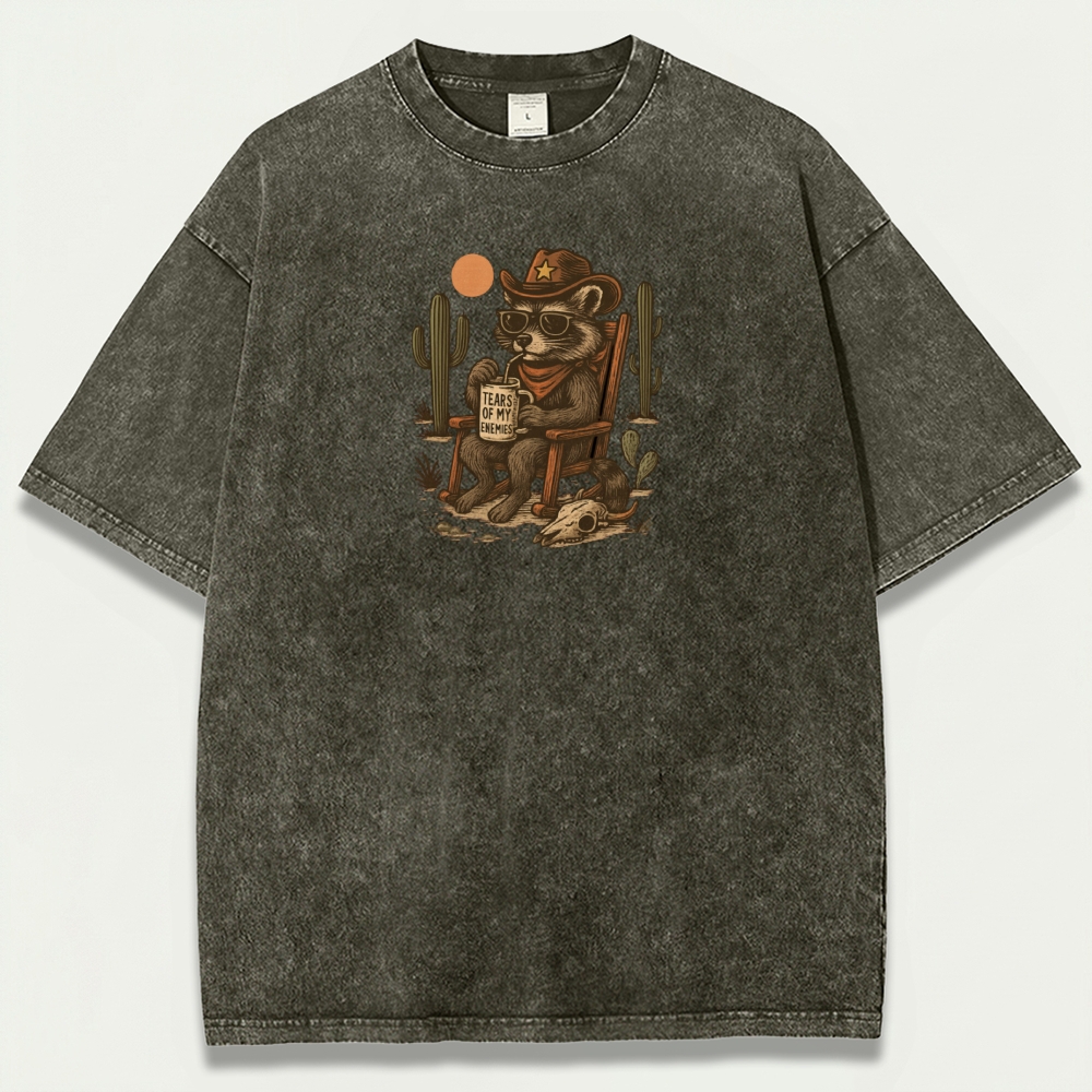 Western Vintage Organic Cotton Hiking Tee-HikeVista