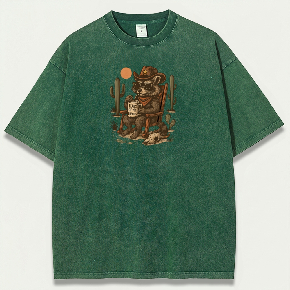 Western Vintage Organic Cotton Hiking Tee-HikeVista