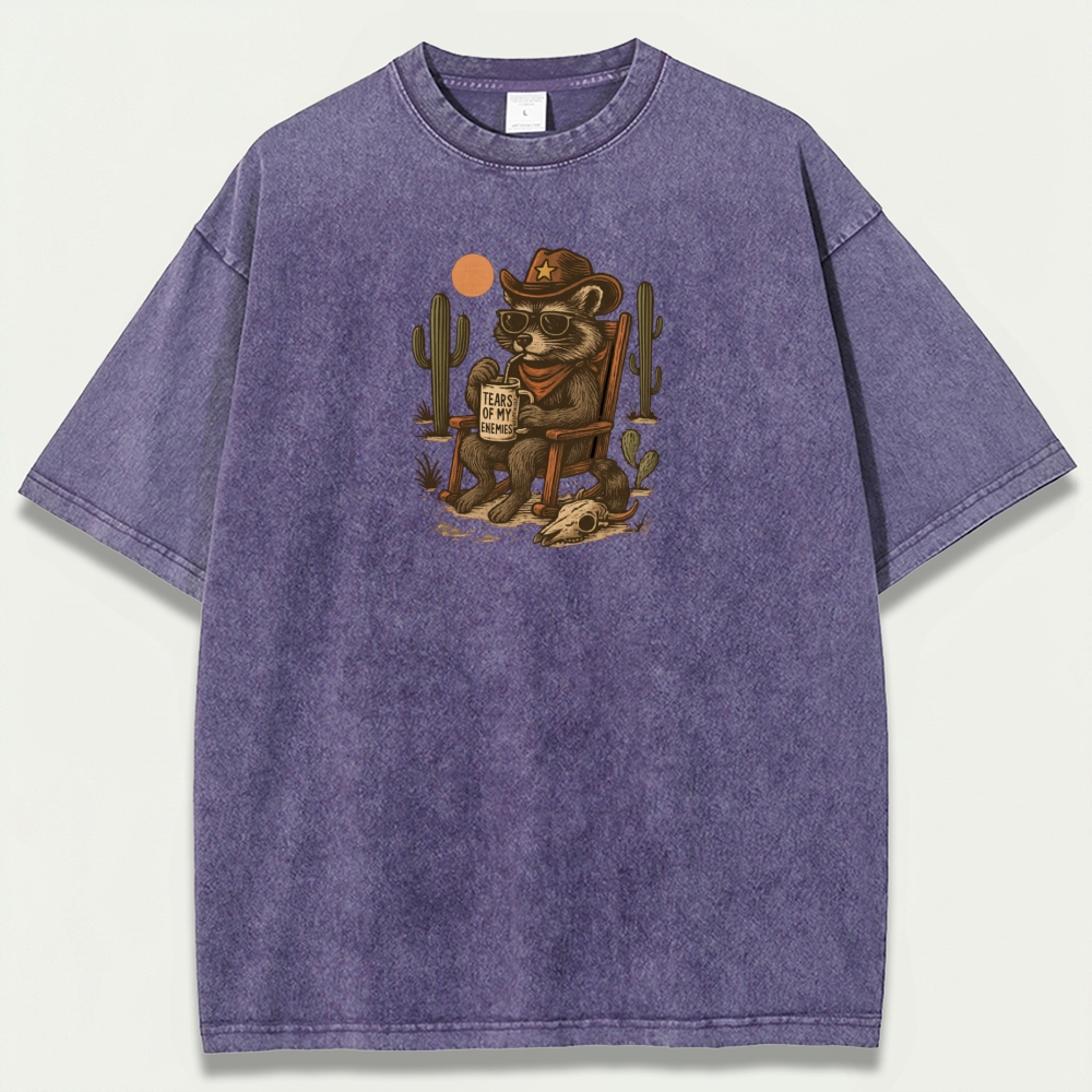 Western Vintage Organic Cotton Hiking Tee-HikeVista