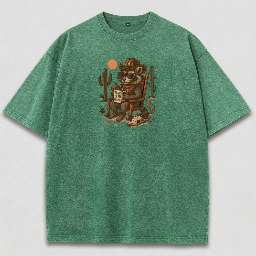 Western Vintage Organic Cotton Hiking Tee-HikeVista