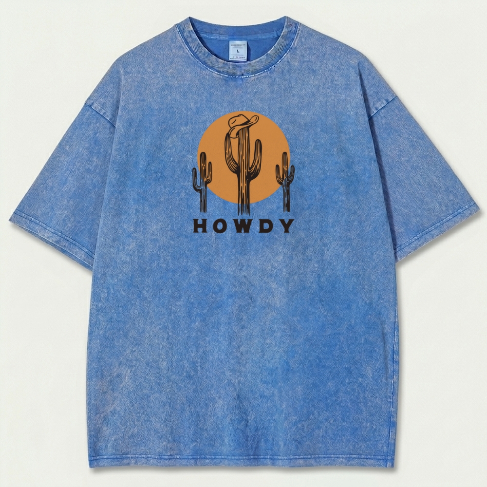 Howdy Vintage Organic Cotton Hiking Tee-HikeVista