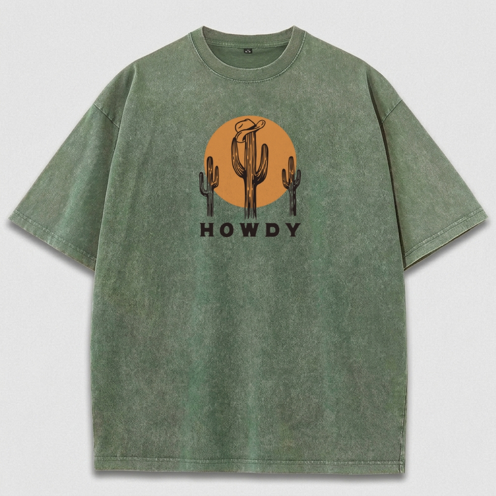 Howdy Vintage Organic Cotton Hiking Tee-HikeVista