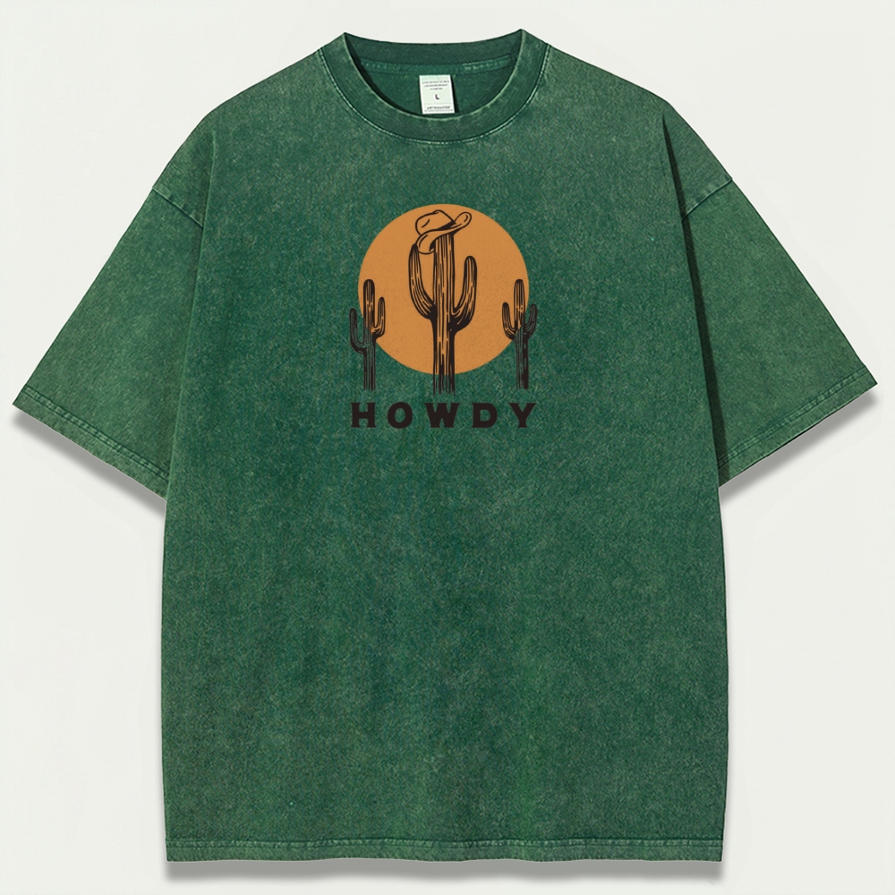 Howdy Vintage Organic Cotton Hiking Tee-HikeVista